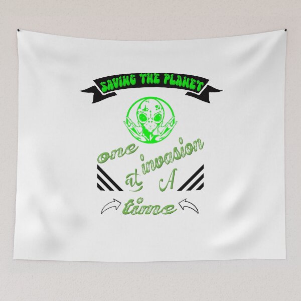 Item preview, Save the planet one invasion at a time designed and sold by dionusos-vogue.