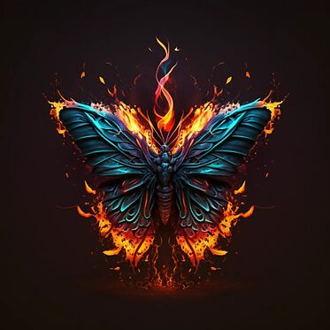 ButterFly in Fire 