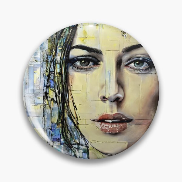 Item preview, variation on Monica's face designed and sold by bogfl.