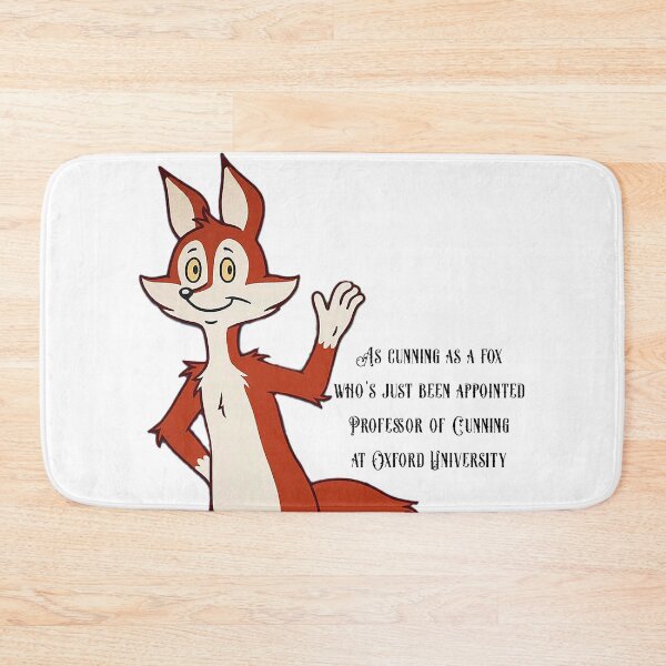 Item preview, As cunning as a fox who's just been appointed Professor of Cunning at Oxford University? - Blackadder designed and sold by The-Hist-Image.