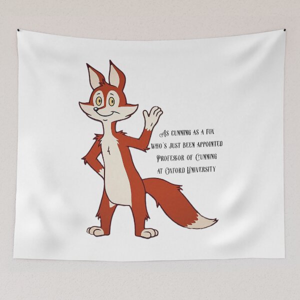 Item preview, As cunning as a fox who's just been appointed Professor of Cunning at Oxford University? - Blackadder designed and sold by The-Hist-Image.
