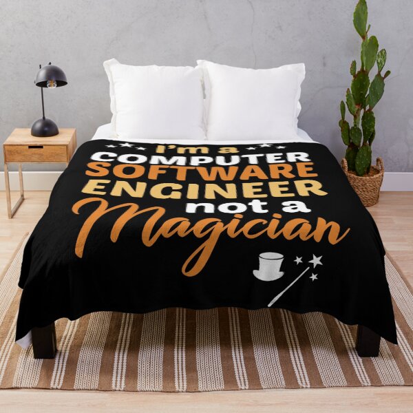 Item preview, Programmer Gift I am a computer software engineer not a magician designed and sold by c4k5llc.
