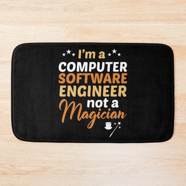 Item preview, Programmer Gift I am a computer software engineer not a magician designed and sold by c4k5llc.