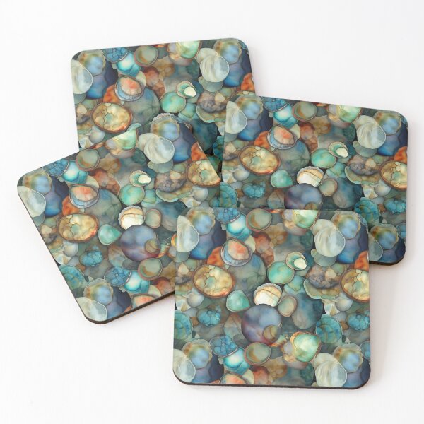Item preview, Watery Stones designed and sold by Adornamancy.