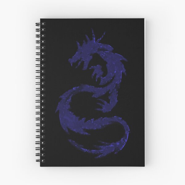 Artikelvorschau, Iolite Violet Dragon Abstract mit schwarzem Design verzerrte Tätowierung entworfen und verkauft von kattakitty.
