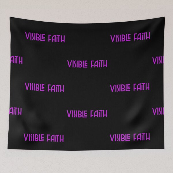 Item preview, Visible Faith. Faith. Inspirational Quote. Jesus. Spiritual. Religious. God. Prayer  designed and sold by Tish K..