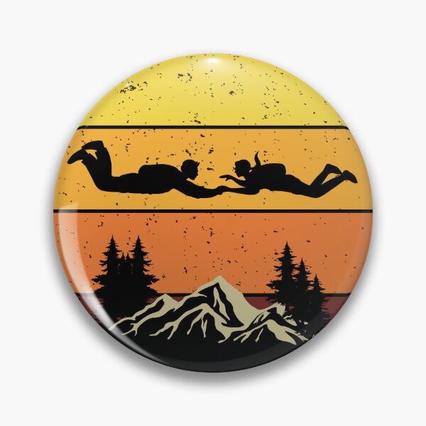Item preview, Skydiving Skydive Skydiver Parachuting Vintage Retro designed and sold by TastefulTees.