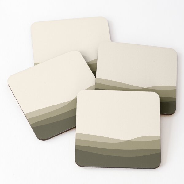 Item preview, Olive Wave Minimal Clean Abstract Line designed and sold by Doa-ibu.