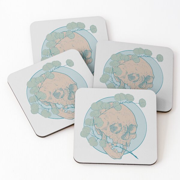 Item preview, Eucalyptus skull designed and sold by Ninzs.