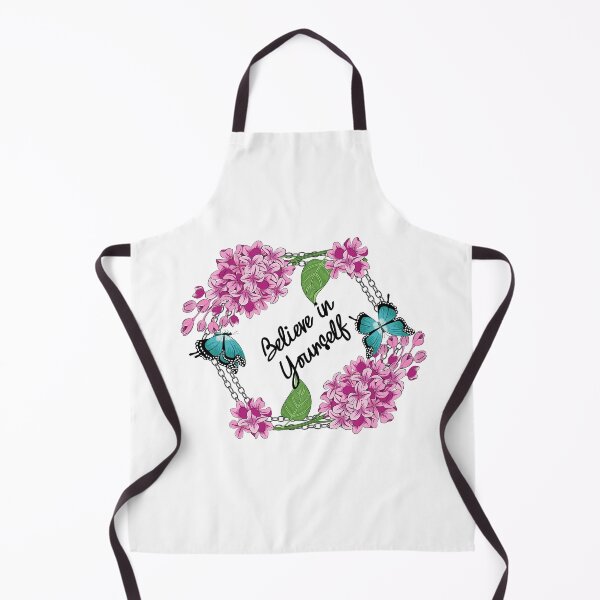 Item preview, Believe In Yourself - Lilacs - Butterflies Floral designed and sold by Ayesha Saleem.