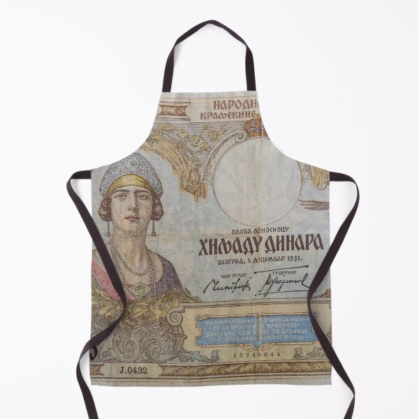Item preview, Retro money, vintage Kingdom of Yugoslavia banknote designed and sold by SvarunPogani.
