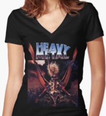 Heavy Metal Movie Women's Fitted V-Neck T-Shirt