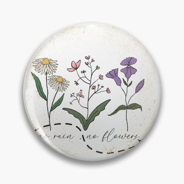 Item preview, Sin lluvia Sin flor Hermosa flor vintage designed and sold by JITRA.