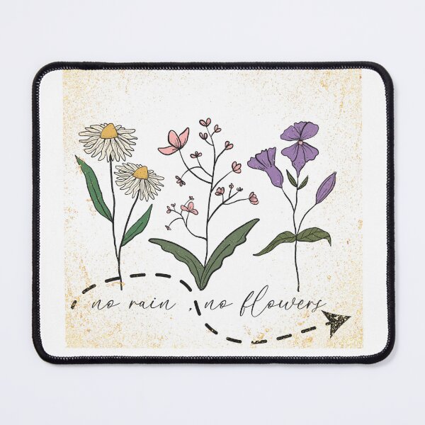 Item preview, No Rain No Flower Lovely Vintage Flower designed and sold by JITRA.