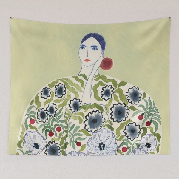 Item preview, Sofia Lind Flower Collage designed and sold by 99mariopfeffer.