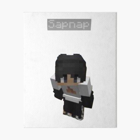 Sapnap minecraft skin, an art card by Vixy Draws - INPRNT