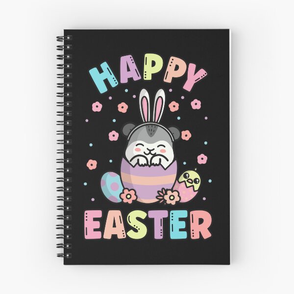 Item preview, Happy Easter Kawaii Bunny Dwarf Hamster Cute Spring Egg Hunting designed and sold by JokeGysen.