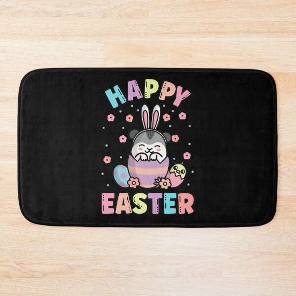 Item preview, Happy Easter Kawaii Bunny Dwarf Hamster Cute Spring Egg Hunting designed and sold by JokeGysen.