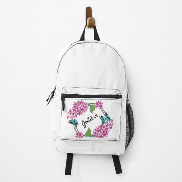 Item preview, Gratitude - Lilacs - Butterflies Floral designed and sold by Ayesha Saleem.