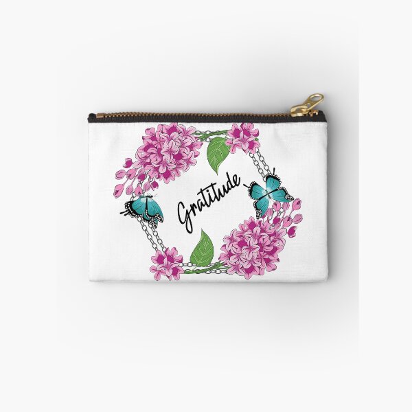Item preview, Gratitude - Lilacs - Butterflies Floral designed and sold by Ayesha Saleem.