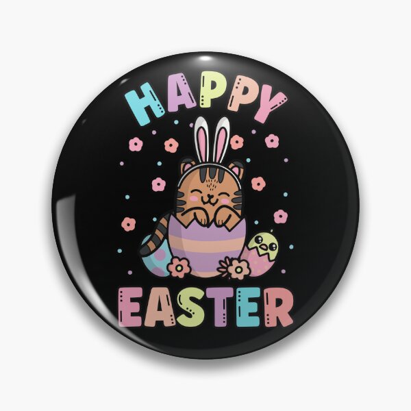 Item preview, Happy Easter Kawaii Bunny Tiger Cute Spring Egg Hunting designed and sold by JokeGysen.