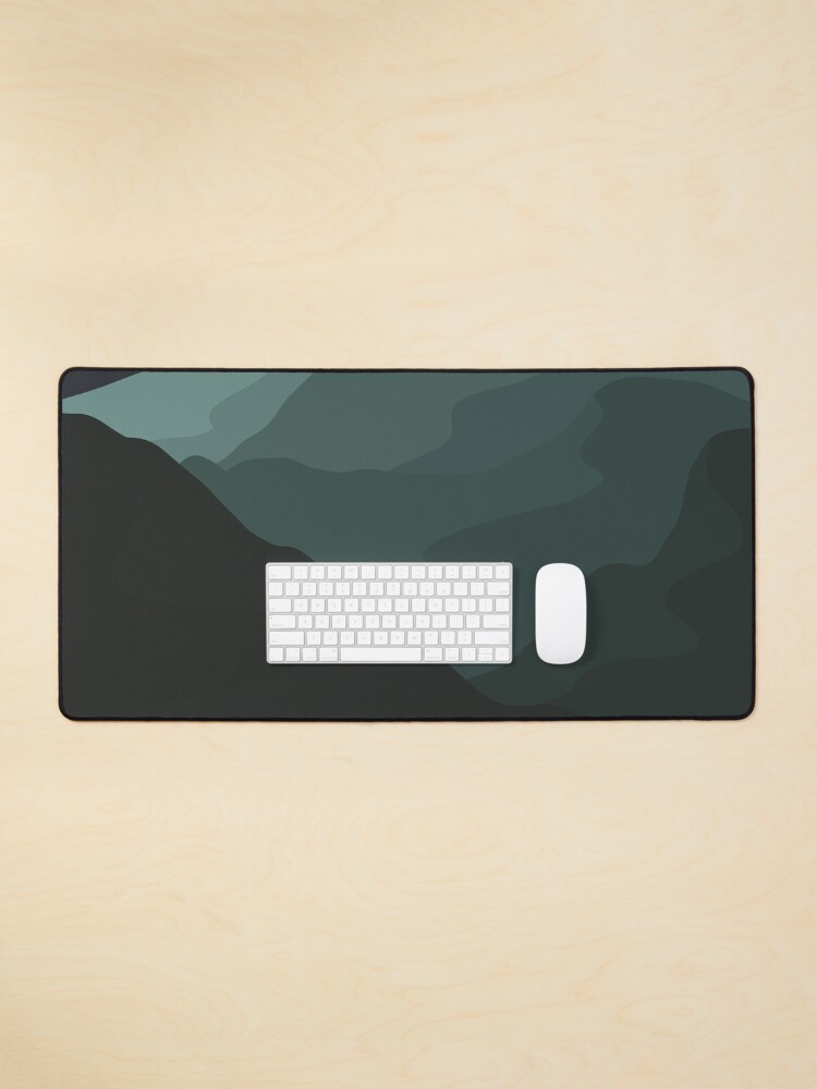 Thumbnail 1 of 5, Mouse Pad, The dark green peaks designed and sold by steveswade.