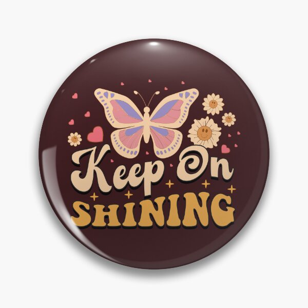 Item preview, Keep on Shining Butterfly - Retro designed and sold by S Cube Design.