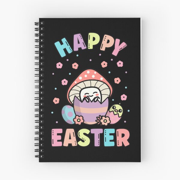 Item preview, Happy Easter Kawaii Mushroom Cute Spring Egg Hunting designed and sold by JokeGysen.