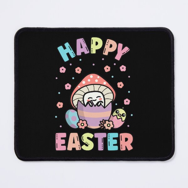 Item preview, Happy Easter Kawaii Mushroom Cute Spring Egg Hunting designed and sold by JokeGysen.