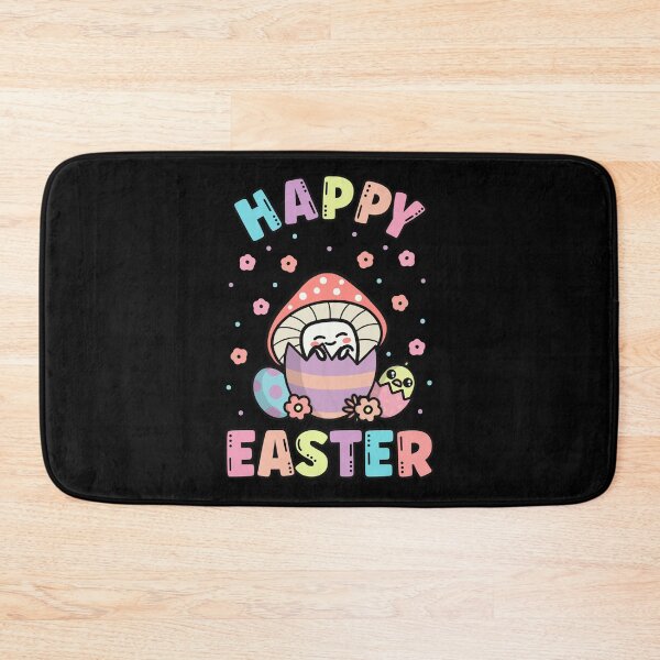 Item preview, Happy Easter Kawaii Mushroom Cute Spring Egg Hunting designed and sold by JokeGysen.