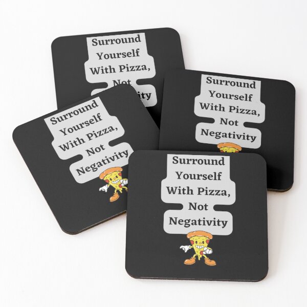 Item preview, Surround Yourself With Pizza, Not Negativity designed and sold by HOMEDESIGNPRINT.