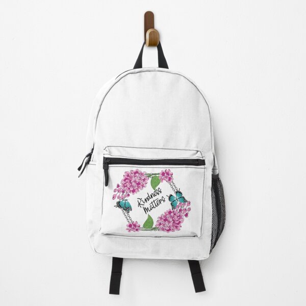 Item preview, Kindness Matters - Lilacs - Butterflies Floral designed and sold by Ayesha Saleem.