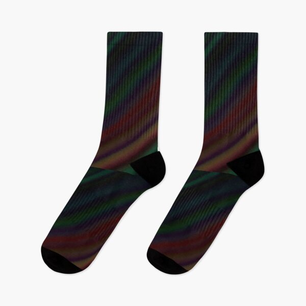 Item preview, Dark Rainbow Gradient Diagonal Stripe Abstract Design designed and sold by kattakitty.