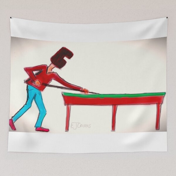 Item preview, Ned Kelly Playing Pool  designed and sold by EJCairns.