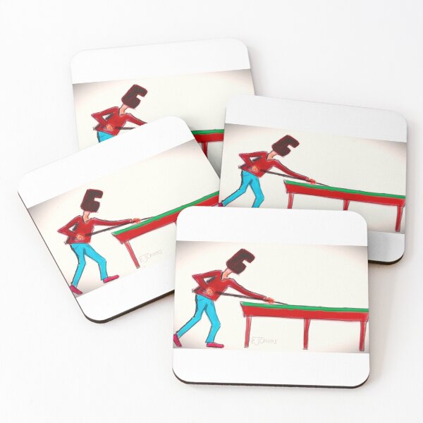 Item preview, Ned Kelly Playing Pool  designed and sold by EJCairns.
