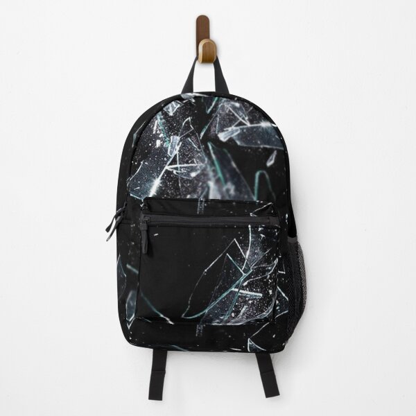 Item preview, Broken glass on a black background. designed and sold by Moody Vibes Studio.