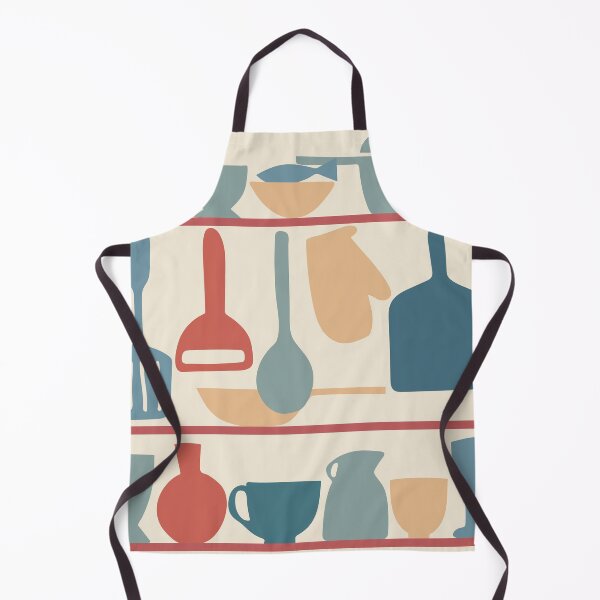 Item preview, Retro kitchen tools and utensils in soft colors designed and sold by kittyvdheuvel.