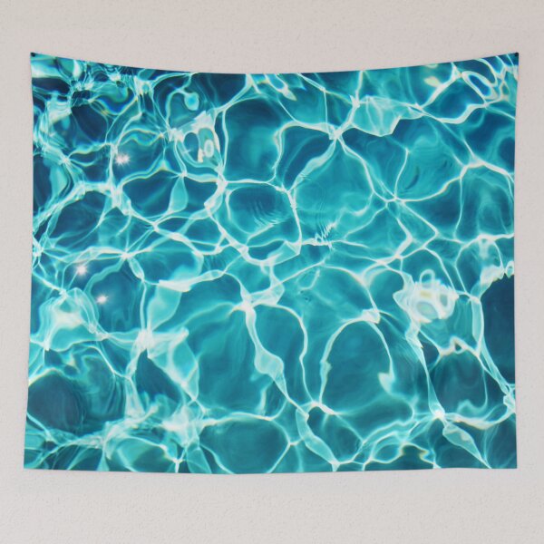 Item preview, Turquoise Water -  Aqua Blue -  Ripples  designed and sold by rosemaryalbo.