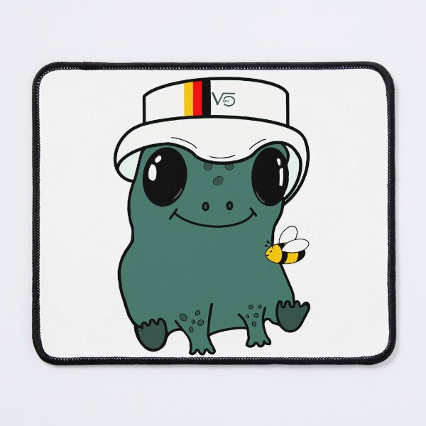 Item preview, Sebastian Vettel frog  designed and sold by Wildflwrsforzoe.