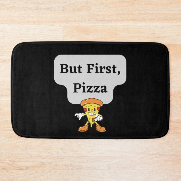 Item preview, But First,Pizza designed and sold by HOMEDESIGNPRINT.