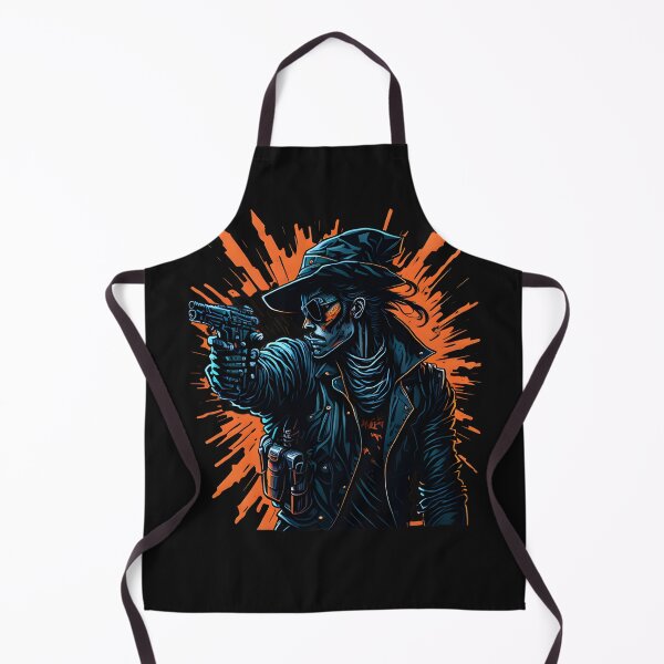 Item preview, Transform Your Look With Our Futuristic Male Gun Slinger - Our Anime- Gaming Character Design  designed and sold by Chromatic-Art.