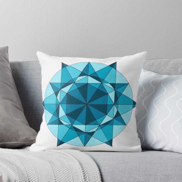 Artikelvorschau, BLAUES HEXAGON "Geometrische Arbeiten" entworfen und verkauft von Istvan Ocztos.
