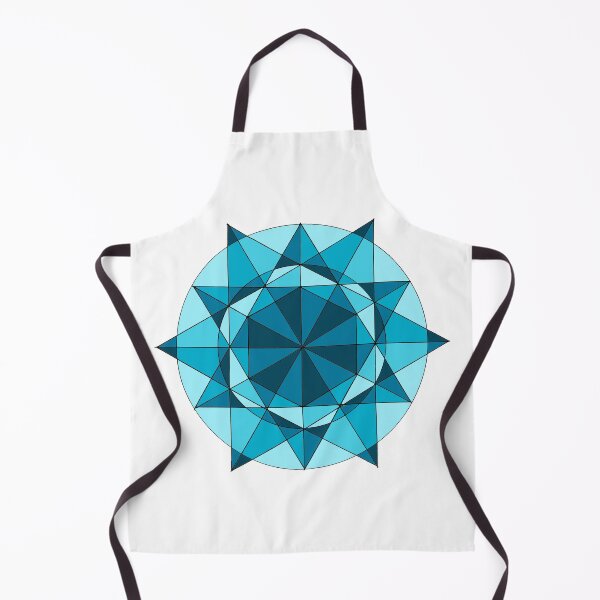 Artikelvorschau, BLAUES HEXAGON "Geometrische Arbeiten" entworfen und verkauft von Istvan Ocztos.