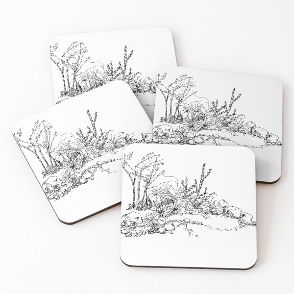 Item preview, Hand drawn artistic landscape designed and sold by tanghuiyun.
