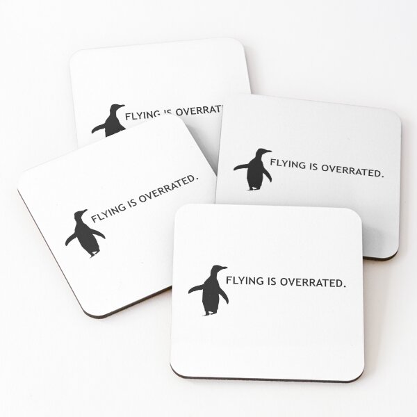 Artikelvorschau, Flying is Overrated Hoiho Penguin entworfen und verkauft von SBPenguins.