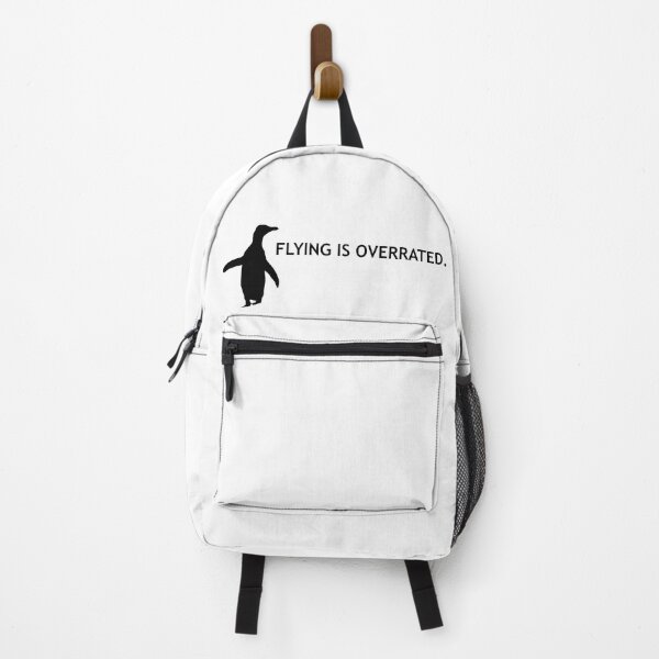 Item preview, Flying is Overrated Hoiho Penguin designed and sold by SBPenguins.