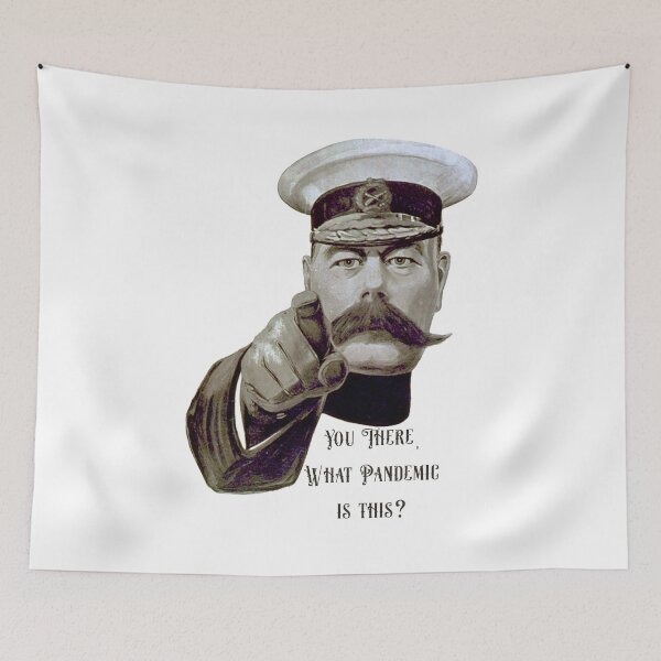 Item preview, Lord Kitchener - What Pandemic is this? designed and sold by The-Hist-Image.