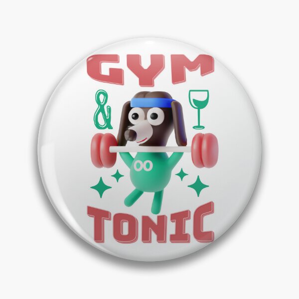Item preview, Dachshund Dog Gym and Tonic designed and sold by Hic21.