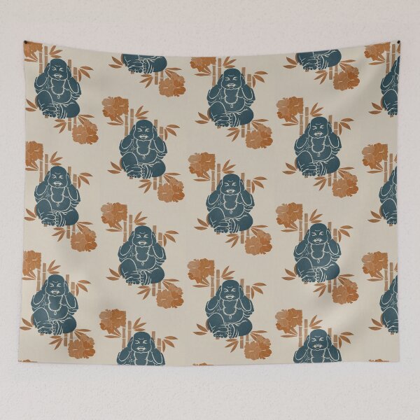 Item preview, Hear no evil monk with flowers designed and sold by ZorressaArt.