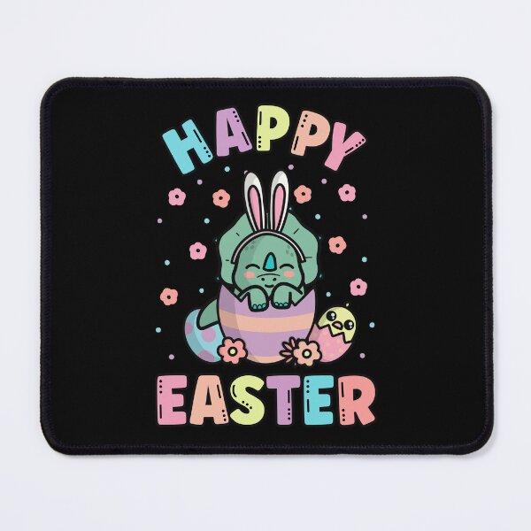 Item preview, Happy Easter Kawaii Triceratops Dinosaur Cute Spring Egg Hunting designed and sold by JokeGysen.